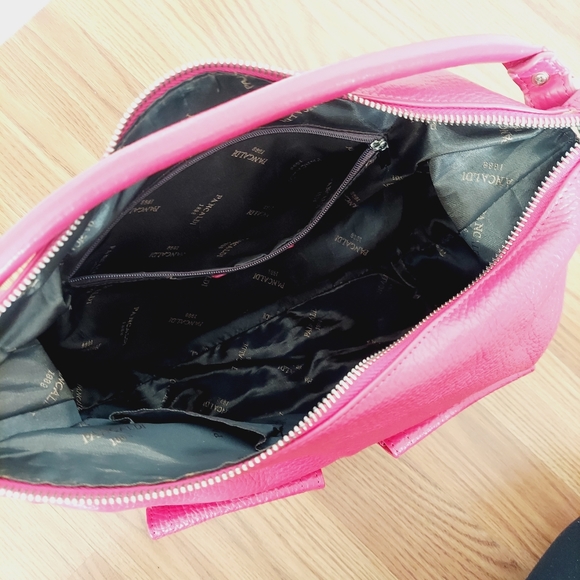 Pancaldi1888 Pink Leather Handbag Hobo Bag - Picture 5 of 11